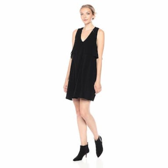 BCBG Dresses & Skirts - BCBGeneration Women's Overlay Inset Dress, Black,  Size Small